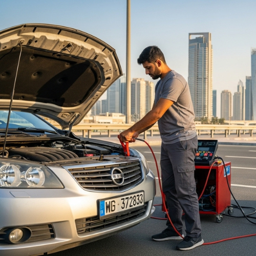 Car Battery Replacement & Repair Services Dubai