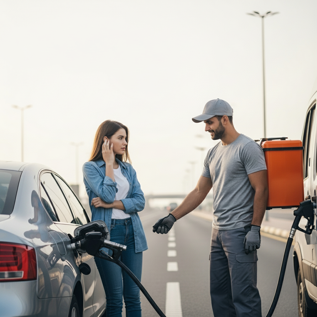 Emergency Fuel Delivery Service Dubai